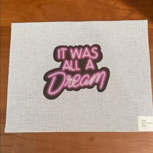 Salty Stitch dream needlepoint